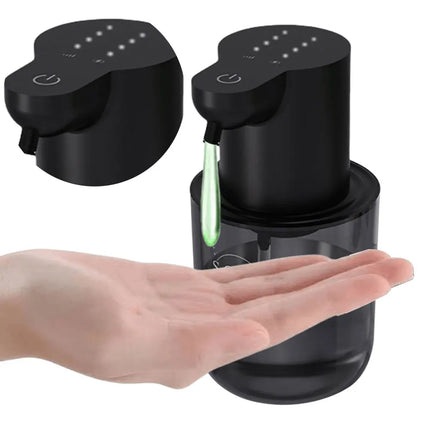 400ML Automatic Foam/Gel Soap Dispenser 4 Gears Infrared Sensor Foaming Soap Dispenser IPX5 for Home Bathroom
