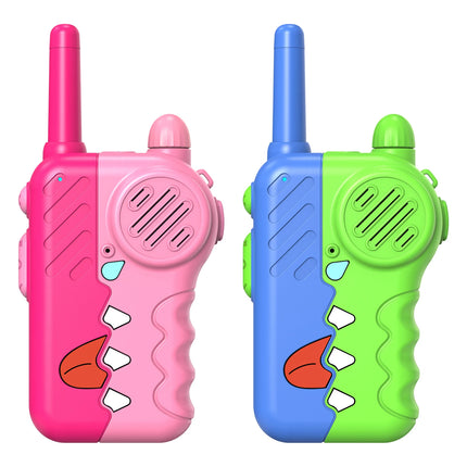 Children's walkie talkies, easy to operate, with a drop-proof design; parent-child outdoor educational toys.
