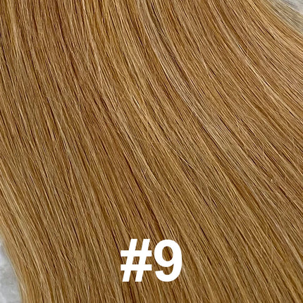 100% Human Hair for Women Straight Keratin Flat Tip Capsule High Quality Flat Tip Hair Extension Human Hair Natural 613# Ombre