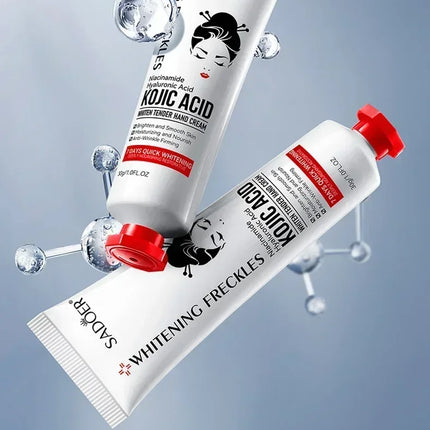 SADOER Kojic Acid Hand Cream Moisturizing Nourishing Brightening Hydrating Hand Creams Beauty Hands Skin Care Products
