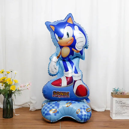 Sonic 3D Foil Balloon 62x148cm - Party Birthday Decoration Gift / Sonic 3D Balloon 62x148cm - Party Decoration Gift