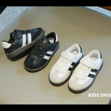 Children's Sneakers Boy Spring Autumn Causal Kid Running Walking Shoes Fashion Versatile Girls Tennis Shoes Soft Soled Hook Loop