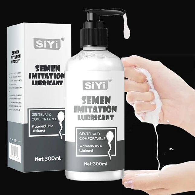 600ml/300ml Semen Lubricant Water Based Sex Lube For Couples Women Vagina Anal Lubrication Gel Men Gay Sexual Intimate Toys Oil
