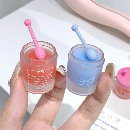 Cappuvini Nourishing Moisturizing Juice Cup Packaging Lip Mask Lip Lines Reducing Fruity Lip Balm Lip Care