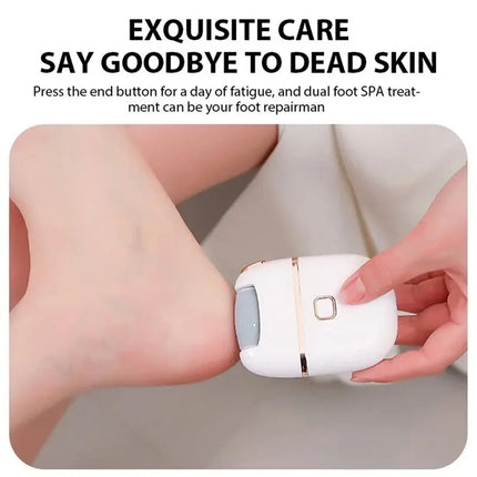 CKFAM-Rechargeable Electric Foot Grinder Dead Skin Remover Calluse Feet Scrubber Electric Foot File Dry Dead Cracked Foot Care