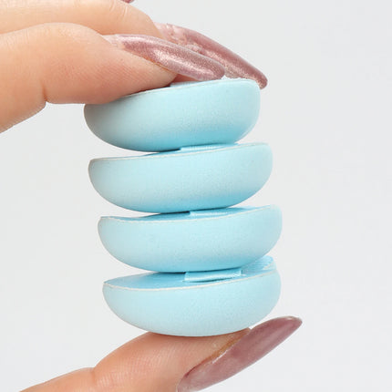 5/10/20Pcssuper Soft Cotton Candy Makeup Puff Necessary Wet Dry Use Air Cushion Powder Puff Multifunction Portable Makeup Sponge
