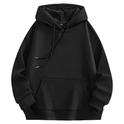 Soft and skin friendly hoodie men's solid color autumn and winter hot selling simple and comfortable sports shirt