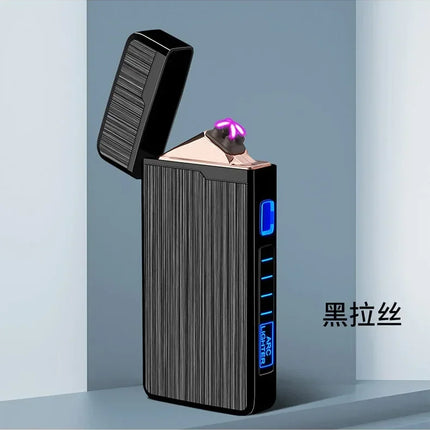 Rechargeable Plasma Dual Arc Lighter for Smokers Electric Encendedores Eléctrico Lighter Rechargeable Type C Type