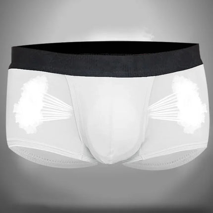 Spermatic vein underwear for men, ice silk summer thin style for men, scrotal support bullet separation varicose flat shorts