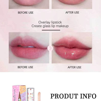 Lip Gloss Set Plumping Transparent Gloss Lip Oil Makeup Moisturizing Glitter Clear Mirror Lipstick Primer Cosmetic