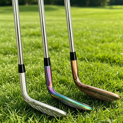 ITOB/ORI Golf Wedges Set 48/50/52/54/56/58/60 Degree Forged Golf Sand Wedge Silver/Rainbow/Copper With S200 Steel Shaft 
