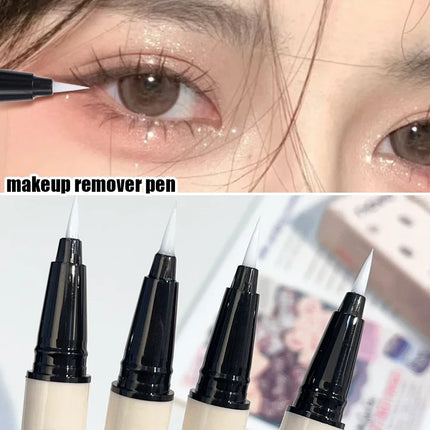Makeup Cleanser Eraser Pen for Eyes Lips Face Correct Makeup Mistakes Disposable Erase Cleaner for Skin Marker Magic Eraser Pen
