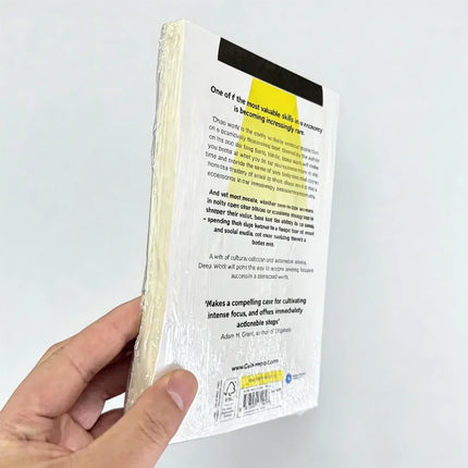 Deep Work : Rules for Focused Success In a Distracted World by Cal Newport Self Help Book English Books
