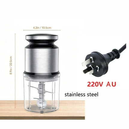 600ml Food Chopper Electric Kitchen Mixer 300 W Kitchen Gadgets Food Preparation Kitchen Gadgets Home Appliances Meat Grinder