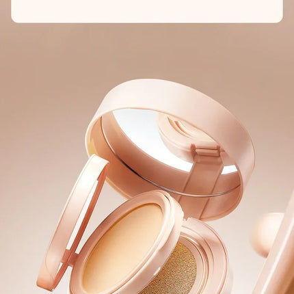 2 in 1 Double Layer Powder Cushion Clear Natural Lasting Brightening Sadoer Makeup Concealer Loose Powder Air Cushion BB Cream