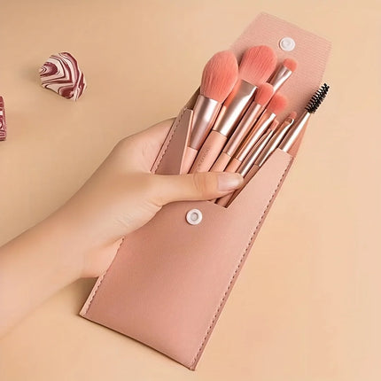 Salim Salim Salim bag with makeup mini brush 8 kinds pmore