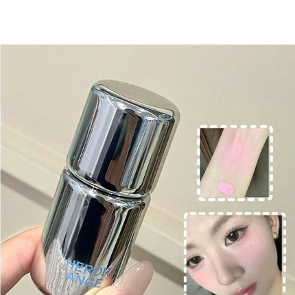 Liquid Blusher Tanned Jello Color Pink Rendering Moisturizing Longlasting Beauty Expands Contracts Cheek Face Blush Makeup