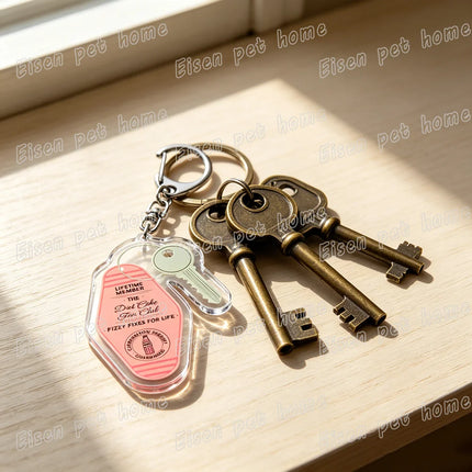 Horror Movie Obsession Keychain for Accessorie Bag Scary One Wish Willow Farming Keyrings Jewelry Friends Nikki Fans Gifts