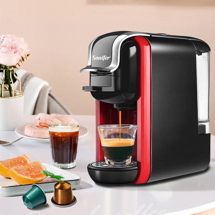 Italian Espresso Electric Coffee Capsule Machine 3 in 1 For Nestle Capsules Kitchen Appliances 19 bar Coffee Machine Sonifer