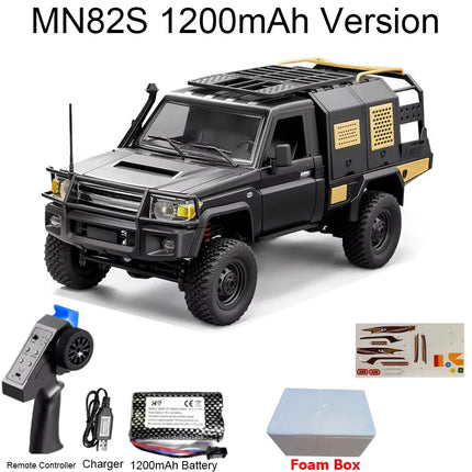 MN82 MN82PRO MN82S MN82T RC Car 1/12 4WD 2.4G Remote Control Car Climbing Off-road RC Crawler LED Light Truck RC Toys As Gift
