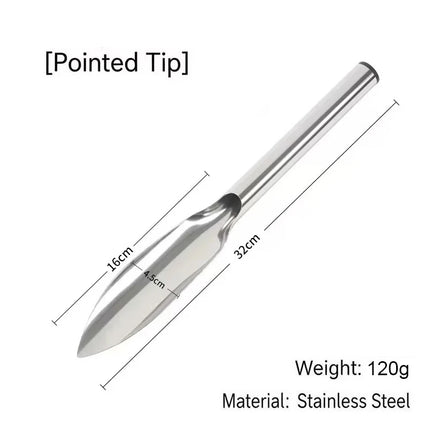 Stainless steel one-piece garden shovel is suitable for planting, weeding, turning soil, anti-rust gardening tools 1/5pcs