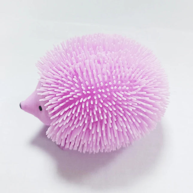 Hedgehog Balls Glitter Sensory Fidget Toys for Adults Funny Cute Squeeze Stress Relief Toys Birthday Party Favors Pinata Filler