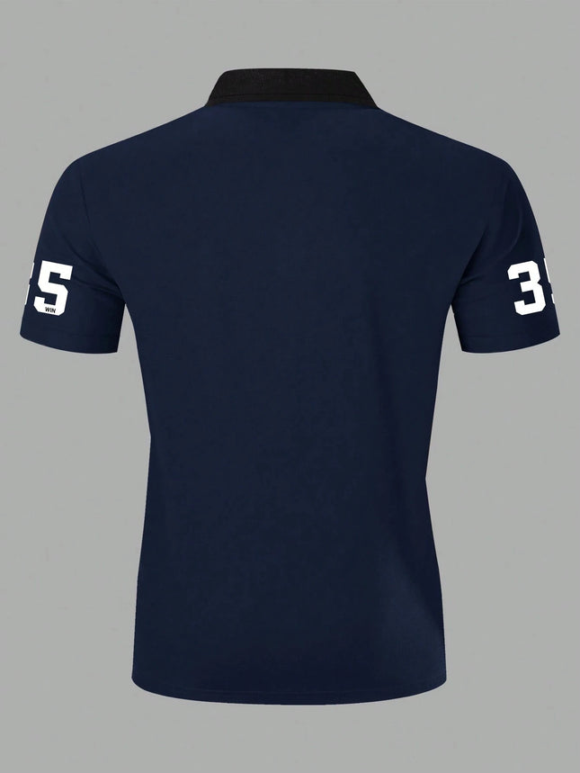 Men's Casual Breathable Business POLO Shirt Boyfriend Style Summer Hip Hop Men Clothing Casual Daily Street Polo Harajuku Y2k