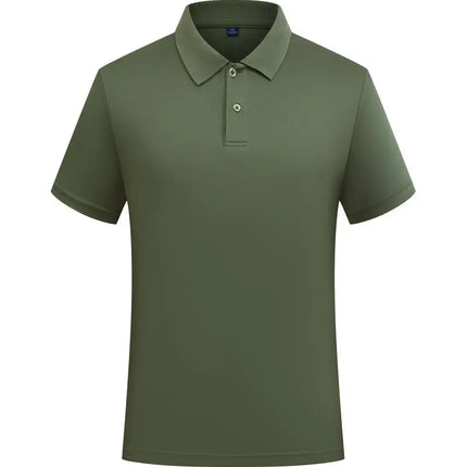 High-end customization POLO shirt custom work POLO short sleeve team high quality quick-drying shirt Adult and children sizes