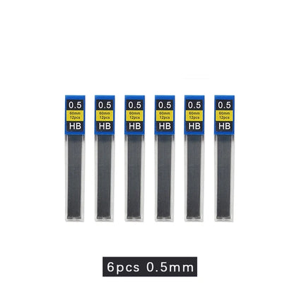 0.3/0.5/0.7/2.0mm Mechanical Pencil Low Center of Gravity Metal Drawing Special Pencil Office School Writing Art Supplies