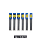 6pcs 0.5mm leads