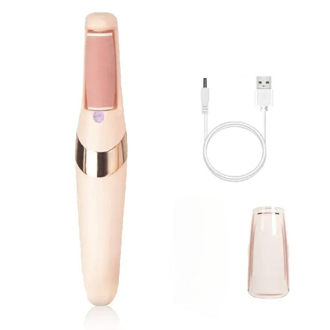 Rechargeable Electric Callus Remover for Feet, Portable and Waterproof Foot File Pedicure Tool for Professional Pedicures