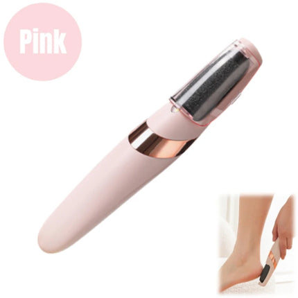 Portable Electric Foot Grinder for Dry Coarse Skin Removal on Heels，with 2 Sanding Headsfor Personal Hygiene And Beauty Tool