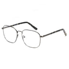 001 GUN BK / Progressive / 1.61|Anti Blue Ray + Photo Brown