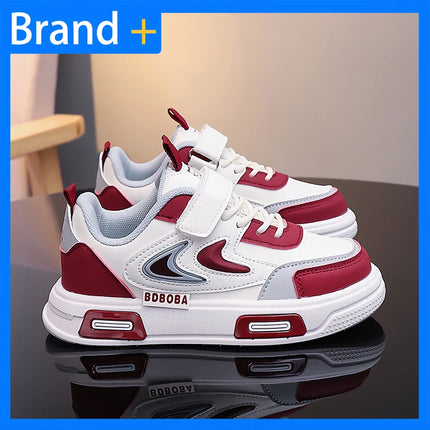 Children Casual Sneakers Fashion Comfortable Leather Outdoor Walking Board Shoes School Jogging Casual Shoes for Kids