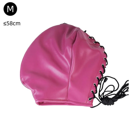 Unisex Intimate Bondage Collection with Adjustable Upper Body Harness Glove Hood Mask for Couple Opaque Binding Adult Sex Toys