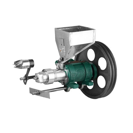 14 Use corn puffing extruder machine 25Kg/h Snack Extruder Twisted Hollow Stick Solid Crispy Popper Bulking Machine 25Kg/h