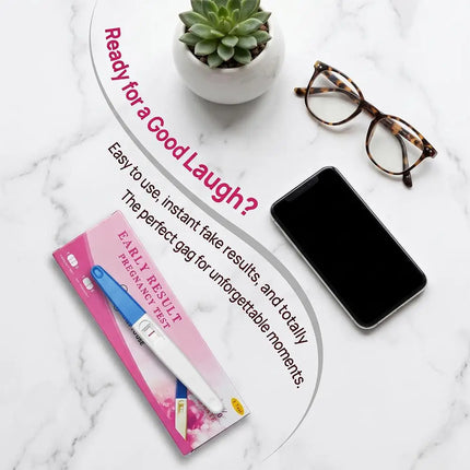 1pcs Fake Prank Joke Pregnancy Test Positive fool's Day Practical Joke Toys Adult Women Men Fun Boyfriend Toy Funny toys 2026