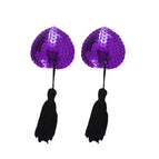 Purple Black Tassel