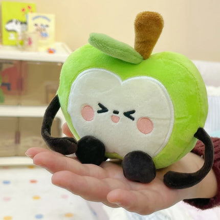 Anime Game Doll Anime Love and Deepspace Caleb Cosplay Apple Pendant Schoolbag Key Chain Anime Peripheral Doll Collect Gift