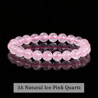 Ice Pink Quartz / 6mm
