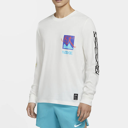 Nike Official Dri-FIT A.I.R. Men's Running Long-Sleeve T-Shirt CW0942-133