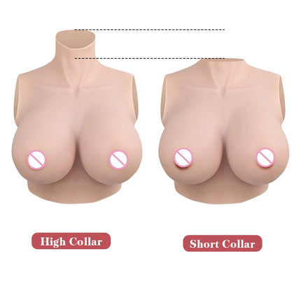 Eyung H Cup Silicone Breast Forms Fake Tits Enhancer For Crossdresser Drag Queen Fake Boobs Tits Breastplate Male To Female Sissy