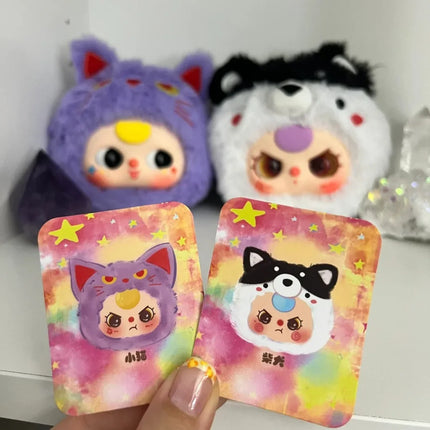 Baby Three Meow Star People Feline Aliens Trend Surprise Blind Box Pendant Ornaments Decorative Doll Gift Girl
