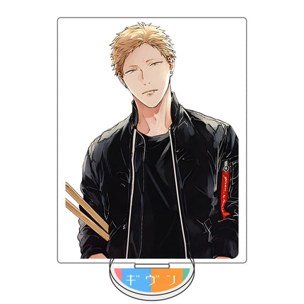 Given Satou Mafuyu Hot BL Anime 15CM Acrylic Stand Keychain Desk Decor Display Figure Cartoon Merch Gift for Friends Fan gift