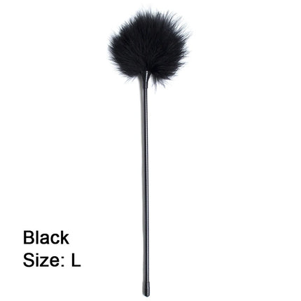42cm Flirting Feather Tickled Whip Spank Flogger Clit Tickler BDSM Bondage Slave Erotic Adult Toys SM Product Sex Shop Sex Toys