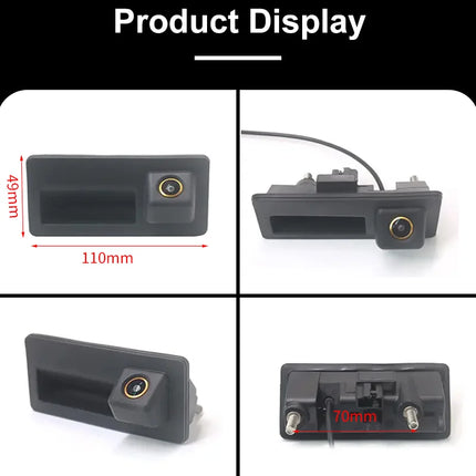 170° 1080P AHD Vehicle Rear View Camera for VW Volkswagen Golf Passat B5 Tiguan Jetta MK6 Audi A3 A4 A5 Q5 A6 B6 Car