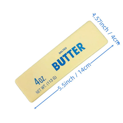 Soft Slow Rebound Butter Stick Squeezing toy Realistic Butter Sticks Decompression Fidget Toy for Adults Kids Anxiety Relief