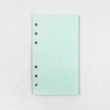 2026 40Sheet Kawaii A5 A6 Loose Leaf Notebook Refill Spiral Binder Index Paper Inner Pages Daily Planner Line Grid Blank Agenda