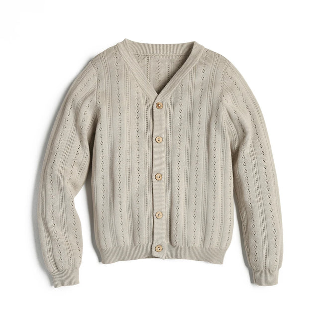 Knitted Cardigan for Kids Sweater Spring Autumn Children's Clothing Unisex Boys Girls Single-Breasted Knit Sweaters Knitting Clothing
