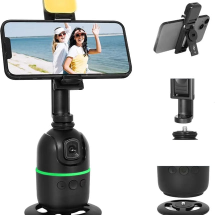 selfie stick Stabilizer 360°Auto Face Tracking AI Gimbal All-in-one Desktop Phone Holder Tripod For Smartphone Video Vlog Live